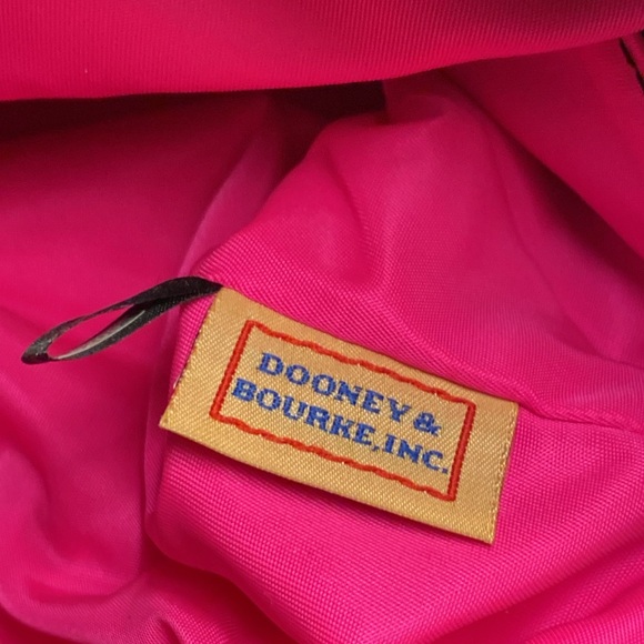 Dooney & Bourke Duck Logo Canvas Victoria Handbag - Picture 9 of 14